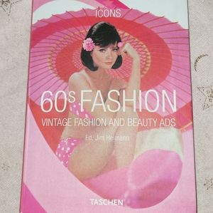 🎀Taschen Icons 60s Fashion: Vintage Fashion and Beauty Ads